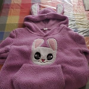 Extra soft Bunny fleece sweatshirt